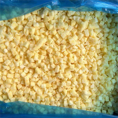 Wholesale IQF Frozen Pineapple Cube Frozen Fruits with Good Price